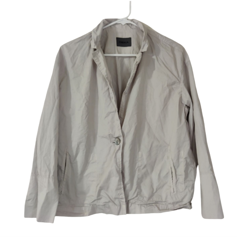 OSKA Grey Cotton Jacket